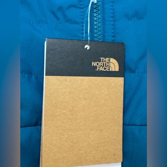 NWT North Face Girls Mossbud Reversible Jacket in Deep Lagoon Size XXS (5) - Picture 7 of 8